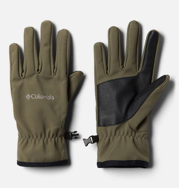 Columbia Ascender Gloves Green For Men's NZ79340 New Zealand